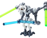 Lego Star Wars General Grievous Minifigure The Clone War White 75286 - $43.52