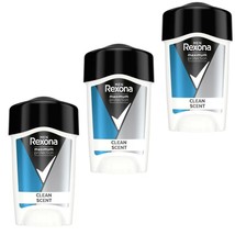 3 PACK Rexona Men Maximum Protection Clean Scent Antiperspirant  stick 45 ml - £23.94 GBP