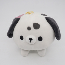 Manmaru da wan dog by YELL Japan plush keychain strap - larger size 01 - $19.00
