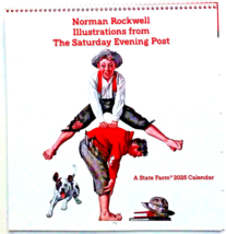 2025 NORMAN ROCKWELL Paintings WALL CALENDAR  Art - NEW - $5.47 CAD
