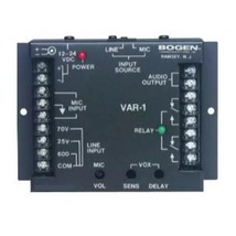 Bogen VAR1 Voice Activated Relay for 70V Paging System 2 Sets of C Form - $5,760.84 MXN