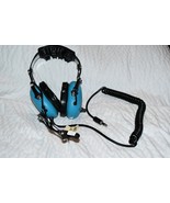 SIGTRONICS S-45 HEADSET PILOT AIRPLANE AVIATION HEADPHONES WITH EARPADS 2B - $184.08 CAD