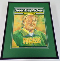 Mike Holmgren 11x14 Framed ORIGINAL 1992 Green Bay Packers Yearbook Cover - $34.64