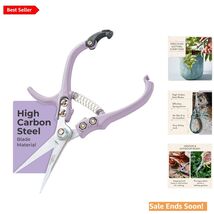 Bypass Pruning Shears for Precise Garden Trimming Lavender Size Shears - $40.54