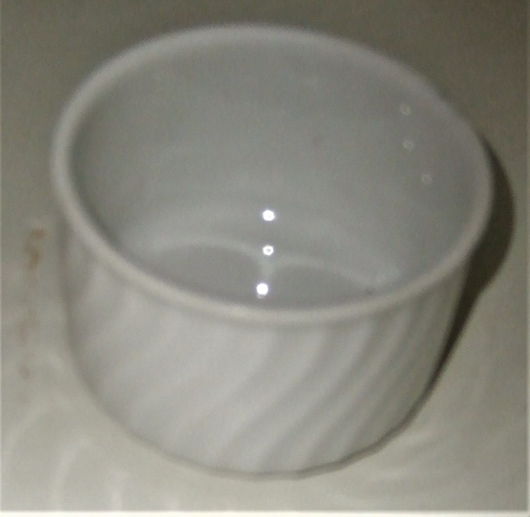 Schonwald Germany White Bowl 3 wide X 2 Deep - $5.50