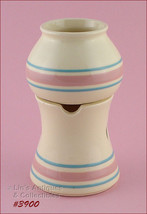 McCoy Pottery Rare Vintage Pink and Blue PotPourri Pot with Warmer (#3900) - £257.05 GBP