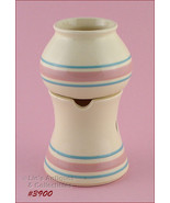 McCoy Pottery Rare Vintage Pink and Blue PotPourri Pot with Warmer (#3900) - £255.56 GBP