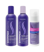 Clairol Shimmer Lights Blonde Toning Shampoo, Conditioner &amp; Styling Trea... - $45.00