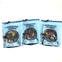 3x Trader Joes Scandinavian Swimmers Soft &amp; Chewy Gummy Fruit Candy 09/2024 - £18.33 GBP