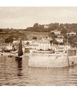 The Harbour Lyme Regis Gravure Postcard England Salmon Sailboat c1930-40... - €17,30 EUR