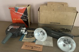 Vintage Keystone Americana 8mm Movie Camera &amp; Keystone Movie Light E2371... - €38,80 EUR