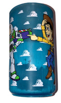 Toy Story Woody &amp; Buzz Lightyear Small Blue W/ Cloud Pattern Cup (Rough ... - £37.13 GBP