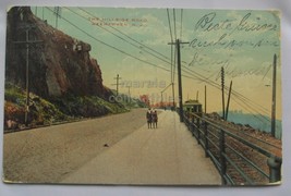 Weehawken NJ The Hillside Road -Palisades Train vintage 1915 New Jersey postcard - £3.60 GBP