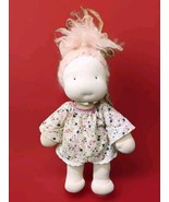 Vintage Classic 16&quot; Waldorf Cloth Doll Floral Dress Stuffed Doll - $247.50