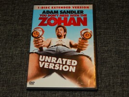 You Don&#39;t Mess With the Zohan Unrated Extended Single-Disc Edition Free Shipping - £3.10 GBP