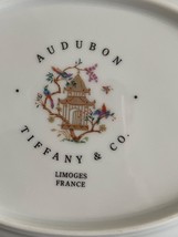 Tiffany &amp; Co Audubon Limoges Hard to Find Oval Vegetable Bowl - £430.71 GBP