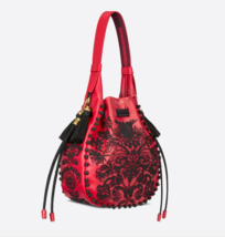 Christian Dior Runway Hobo Bucket Bag, 2023 Cruise, Red &amp; Black - £9,046.23 GBP
