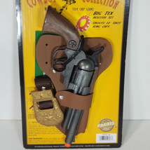 Parris Toys Cowboy Collection Big Tex Holster Set 12 Shot Cap Gun Pistol 4603 - £42.59 GBP