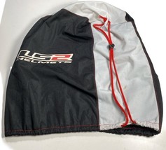 LS2 HELMETS Red/Black/White MICROFIBER DUST COVER BAG Motorcycle Biker S... - $300.58 MXN