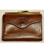 Ghurka Marley Hodgson Vintage Bifold Leather Clutch Wallet Kisslock Coin... - $89.00
