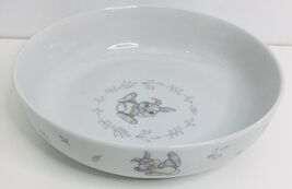 Rare Disney Bambi Thumper Dinner Serving Pasta Bowl 9’ Round 2’ Deep New - $27.67