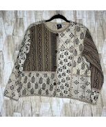 Kar-ma Bliss Within Boho Coat Jacket Size M Medium - $422.40 MXN