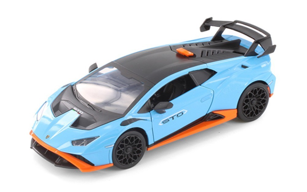 2021 Lamborghini Huracan STO 1/24 Scale Diecast Model - Showcasts - BLUE - $29.69