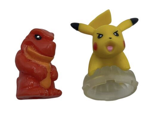Squinkies Red Shark & Pokemon Miniature Toy Lot Moon Kato - $8.00
