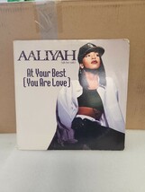 Aaliyah – At Your Best (You Are Love) 1994 Press 12&quot; in Pic Cover VG+/VG+ - $37.68