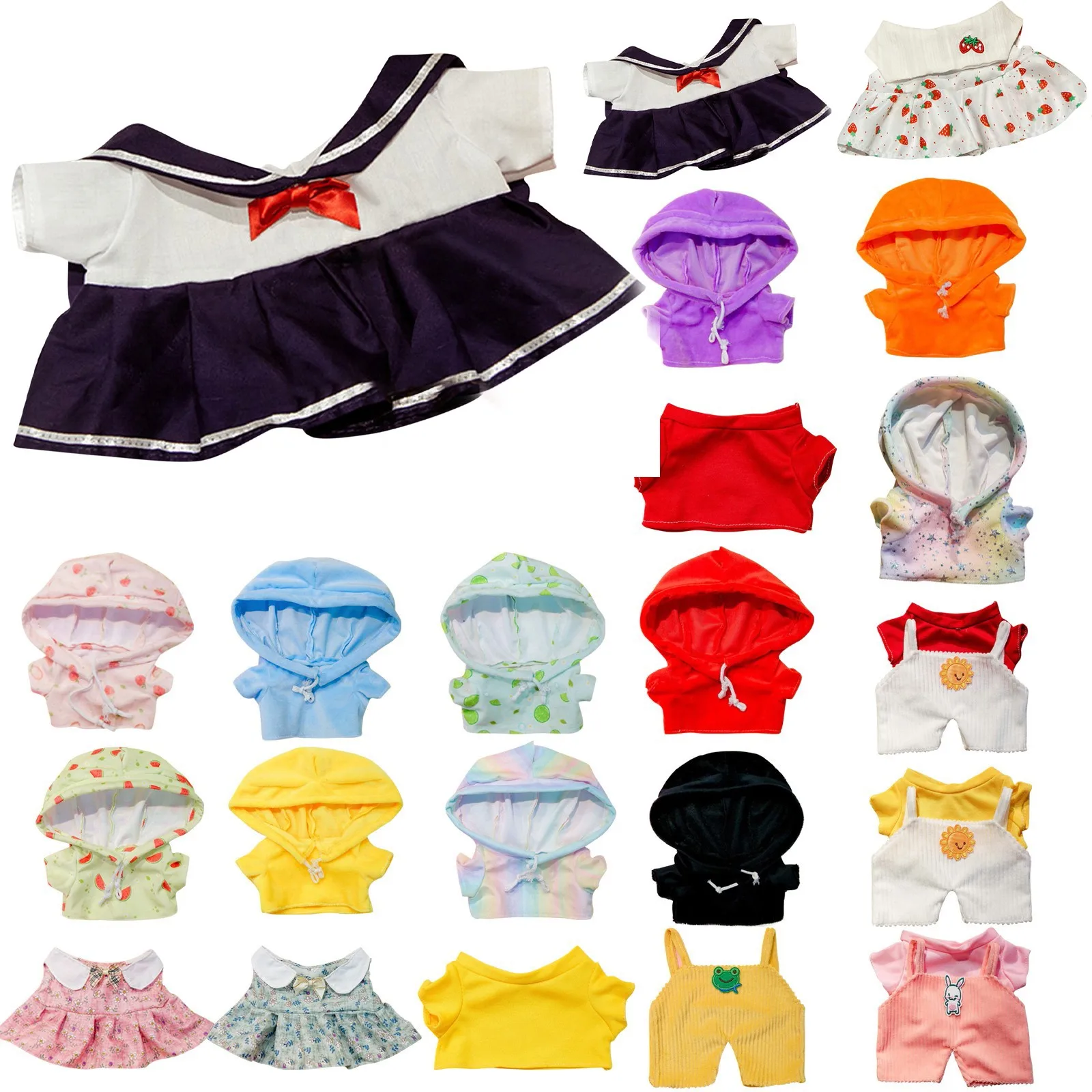 30cm Doll Accessories Plush Doll Clothes Doll Clothes Detachable Clothes For - £8.68 GBP+
