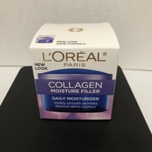 L&#39;Oreal Paris Collagen Moisture Filler Facial Treatment Day Night Cream 1.7 oz - £7.50 GBP