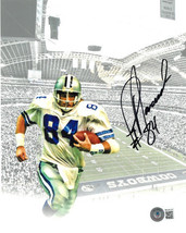 Jay Novacek signed Dallas Cowboys Texas Stadium 8x10 Photo #84- Beckett Witnesse - £27.13 GBP