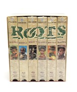 Vintage VHS Six Tape Boxed Set 1977 &#39;ROOTS&#39; Like New - £23.71 GBP