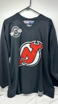 New Jersey Devils Center Ice NHL Hockey CCM Black Jersey Size Large - £47.38 GBP