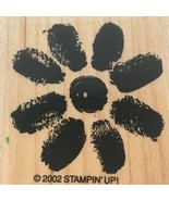 Stampin Up Daisy Flower Wood Mounted Stamp Spring Garden Nature Brush St... - £3.13 GBP
