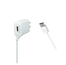 Wall Ac Home Charger Extra Usb Port For Simple Mobile Alcatel Tcl Flip 2 T408Dl - £16.46 GBP