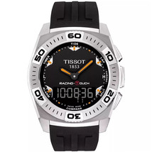 Tissot Men&#39;s Racing-Touch Black Dial Watch - T0025201705100 - £269.93 GBP