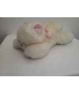 1980 Gund Twinkles White Kitten Cat Plush Stuffed Animal Pink Bow Rattle... - £19.47 GBP