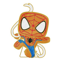 Marvel Comics Spider-Man Gingerbread Enamel Pop! Pin - £27.58 GBP