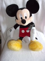 Disney Store Mickey Mouse Huggable Soft Plush Stuffed 19" Doll New W/T - £18.82 GBP