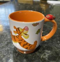 Disney Winnie The Pooh Tigger  Cup Mug Coffee Tea Chocolate Lady Bug - $16.79
