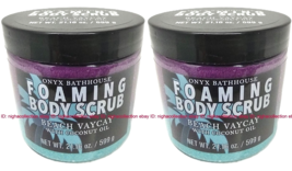 2 x Onyx Bathhouse Beach Vaycay Foaming Body Scrub w/ Coconut Oil 21.16 ... - $735.40 MXN