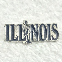 Illinois Pin Vintage Travel Souvenir - $13.95