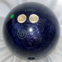 AMF AMFForce 3 Bowling Ball Dark Blue Swirl 15 lbs 11 oz Drilled 71H5804 - £35.55 GBP