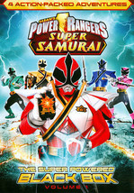 Power Rangers Super Samurai: The Super Powered Black Box Vol. 1 [DVD]Tested-RARE - £11.73 GBP