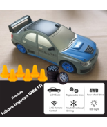 RC Drift Car Subaru WRX Remote Control Sports Racing Drifting Toy w/ Spa... - $562.54 MXN