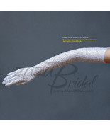 Fabulous Stretch Light Weighted Long Nylon Gloves / Opera Length (16BL) - $359.45 MXN