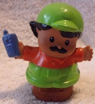 Fisher Price Little People Zoo Keeper With Walkie-Talkie Figure 2001 - £3.11 GBP