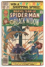 Marvel Team-Up #98 VINTAGE 1980 Marvel Comics Spiderman Black Widow - £7.88 GBP