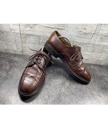 Allen Edmonds Oxford Men 11D Mapleton Dress Shoe Brown Leather Bicycle T... - €42,06 EUR